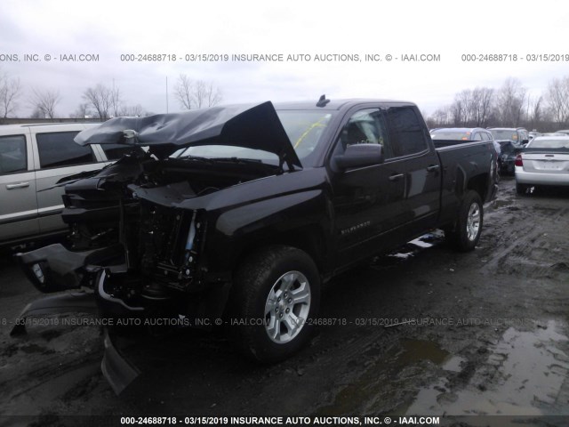 2GCVKPEC7K1103046 - 2019 CHEVROLET SILVERADO LD K1500 LT BROWN photo 2