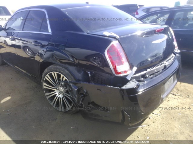 2C3CCABT3DH731402 - 2013 CHRYSLER 300 S BLACK photo 6