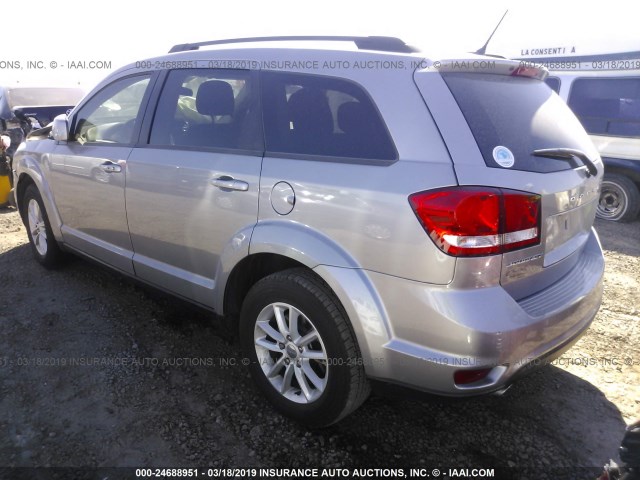 3C4PDCBG1GT167253 - 2016 DODGE JOURNEY SXT SILVER photo 3