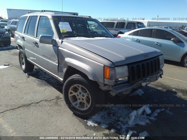 1J4GZ78Y6VC682244 - 1997 JEEP GRAND CHEROKEE LIMITED/ORVIS SILVER photo 1