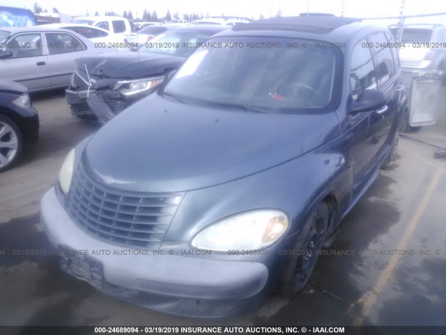 3C4FY48B93T581134 - 2003 CHRYSLER PT CRUISER CLASSIC BLUE photo 2