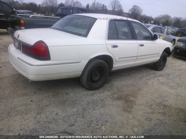 2MEFM74W3XX675552 - 1999 MERCURY GRAND MARQUIS GS თეთრი ფოტო 4