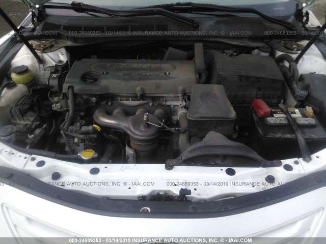 4T4BE46K59R124864 - 2009 TOYOTA CAMRY SE/LE/XLE თეთრი ფოტო 10