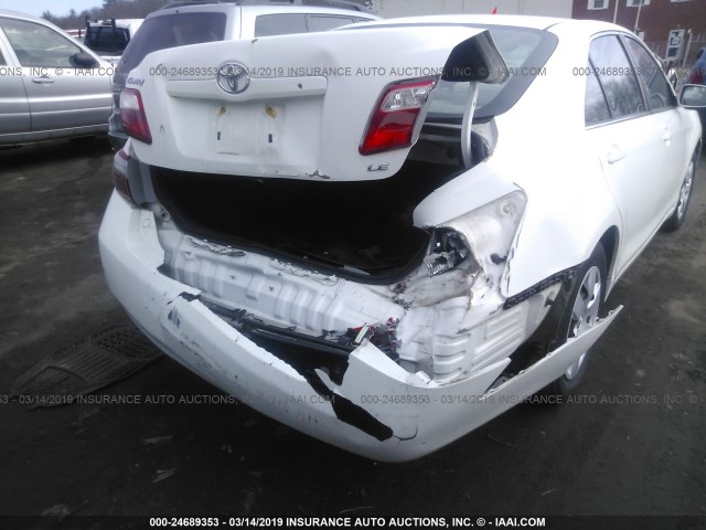 4T4BE46K59R124864 - 2009 TOYOTA CAMRY SE/LE/XLE თეთრი ფოტო 6