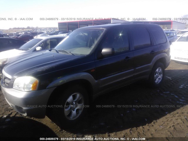 4F2YU08162KM52367 - 2002 MAZDA TRIBUTE LX/ES 黑色 照片 2