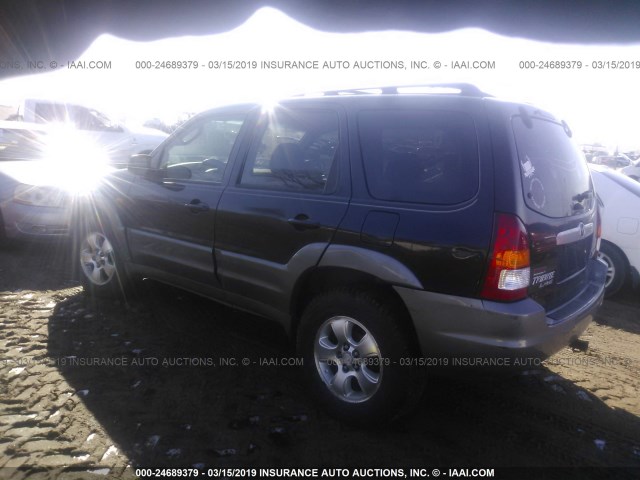 4F2YU08162KM52367 - 2002 MAZDA TRIBUTE LX/ES 黑色 照片 3