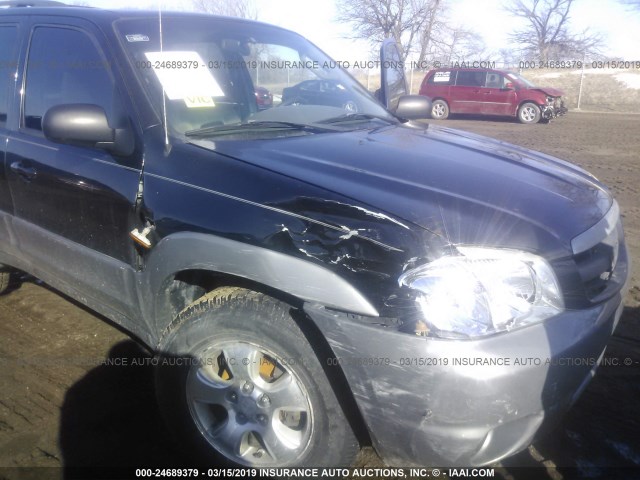 4F2YU08162KM52367 - 2002 MAZDA TRIBUTE LX/ES 黑色 照片 6