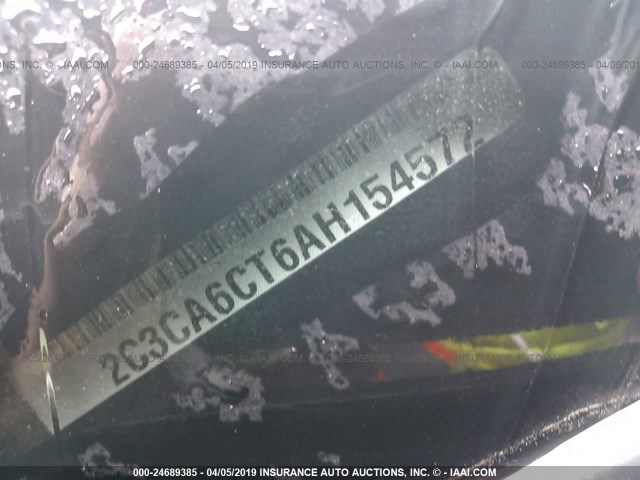 2C3CA6CT6AH154572 - 2010 CHRYSLER 300C GRAY photo 9