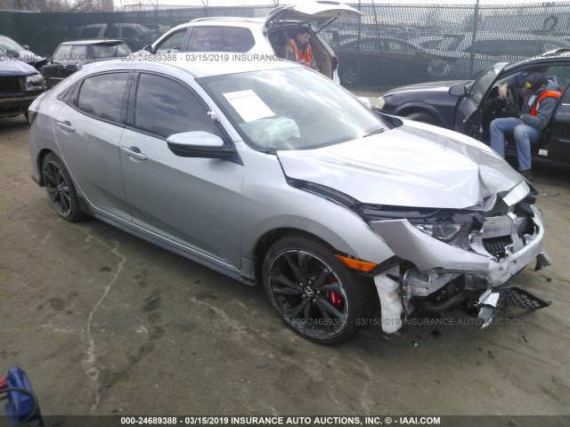 SHHFK7H41JU404012 - 2018 HONDA CIVIC SPORT 灰色 照片 1