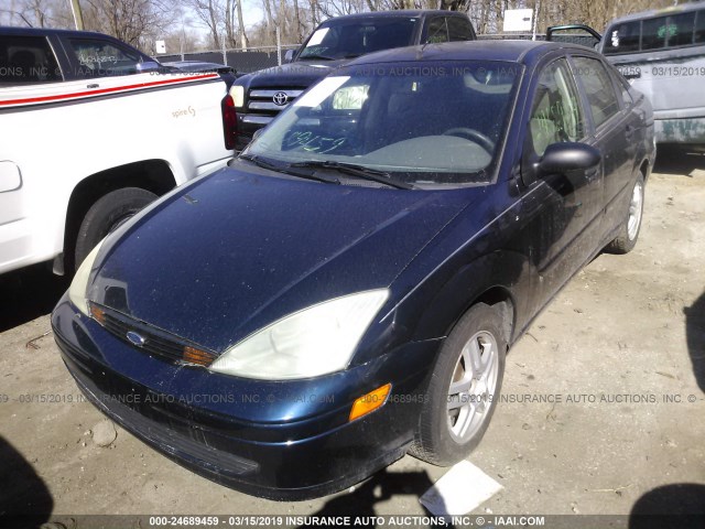 1FAFP34P01W322723 - 2001 FORD FOCUS SE/SE COMFORT BLUE photo 2