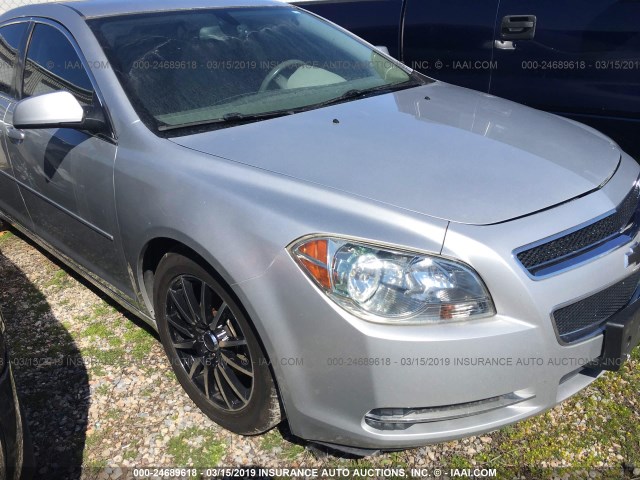 1G1ZD5E72BF223728 - 2011 CHEVROLET MALIBU 2LT SILVER photo 1