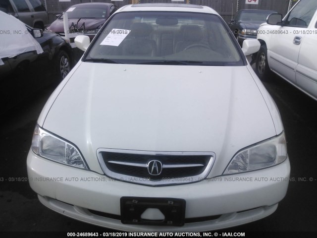 19UUA5667YA051574 - 2000 ACURA 3.2TL WHITE photo 6