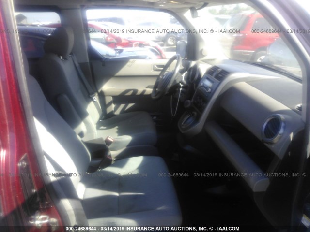 5J6YH18709L001836 - 2009 HONDA ELEMENT EX RED photo 5