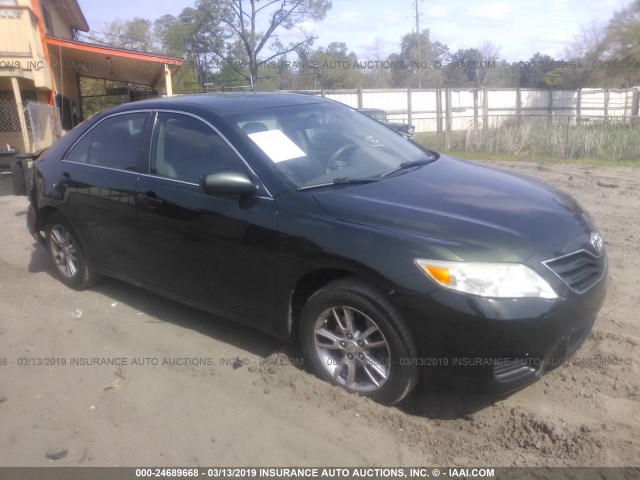 4T1BF3EK7BU615655 - 2011 TOYOTA CAMRY SE/LE/XLE 绿色 照片 1