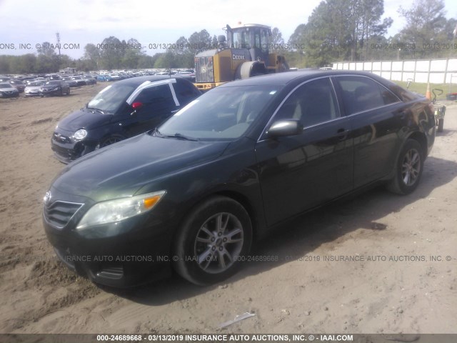 4T1BF3EK7BU615655 - 2011 TOYOTA CAMRY SE/LE/XLE 绿色 照片 2