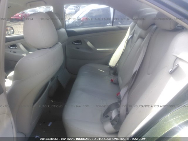 4T1BF3EK7BU615655 - 2011 TOYOTA CAMRY SE/LE/XLE 绿色 照片 8