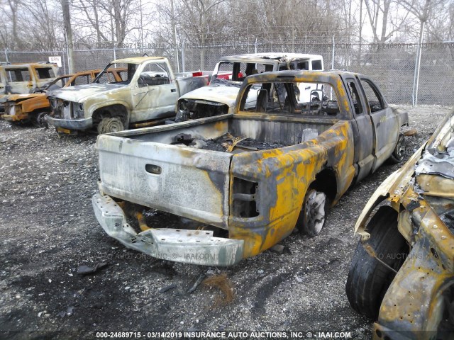 1D7HE42K35S136229 - 2005 DODGE DAKOTA SLT GRAY photo 4