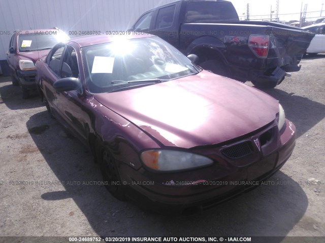 1G2NE52E95M152800 - 2005 PONTIAC GRAND AM SE RED photo 6