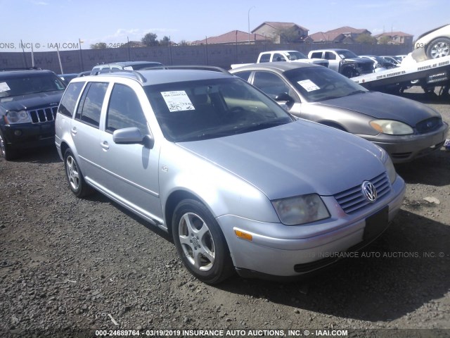 WVWSP61J72W336260 - 2002 VOLKSWAGEN JETTA GLS TDI SILVER photo 1