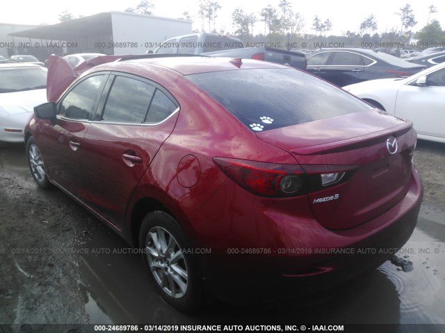 3MZBM1X78GM237863 - 2016 MAZDA 3 GRAND TOURING RED photo 3