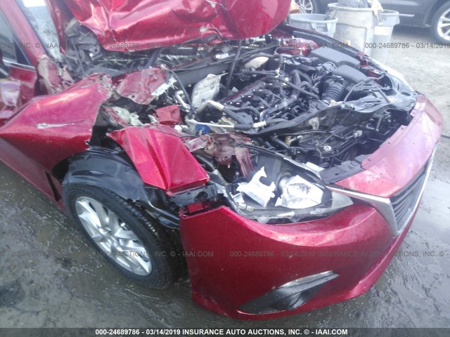 3MZBM1X78GM237863 - 2016 MAZDA 3 GRAND TOURING RED photo 6