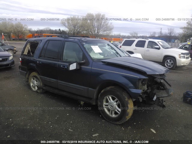 1FMPU15516LA11900 - 2006 FORD EXPEDITION XLT BLUE photo 1