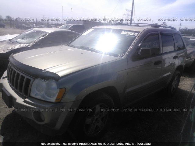 1J8GR48K05C535815 - 2005 JEEP GRAND CHEROKEE LAREDO/COLUMBIA/FREEDOM 棕色 照片 2
