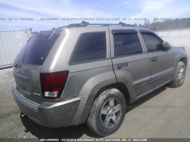 1J8GR48K05C535815 - 2005 JEEP GRAND CHEROKEE LAREDO/COLUMBIA/FREEDOM 棕色 照片 4