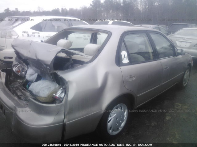 1NXBR18E8WZ122123 - 1998 TOYOTA COROLLA VE/CE/LE BEIGE photo 4