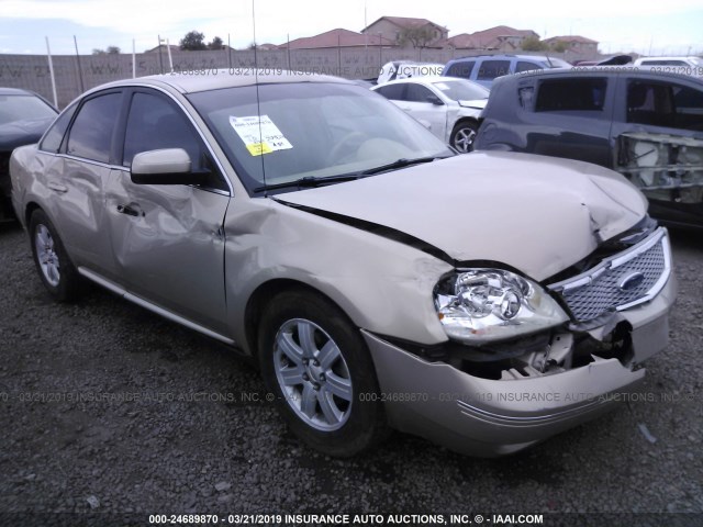 1FAHP24107G123429 - 2007 FORD FIVE HUNDRED SEL GOLD photo 1