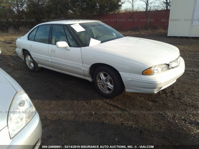 1G2HX52K8XH249124 - 1999 PONTIAC BONNEVILLE SE WHITE photo 1