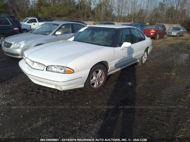 1G2HX52K8XH249124 - 1999 PONTIAC BONNEVILLE SE WHITE photo 2