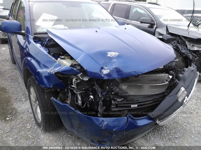 3C4PDCBG3FT744041 - 2015 DODGE JOURNEY SXT BLUE photo 6