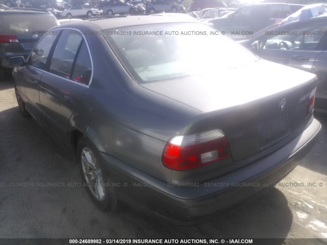 WBADT43463G031177 - 2003 BMW 525 I AUTOMATIC GRAY photo 3