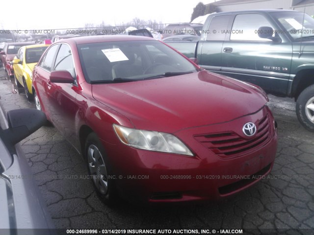 4T1BE46K87U146980 - 2007 TOYOTA CAMRY NEW GENERAT CE/LE/XLE/SE BURGUNDY photo 1