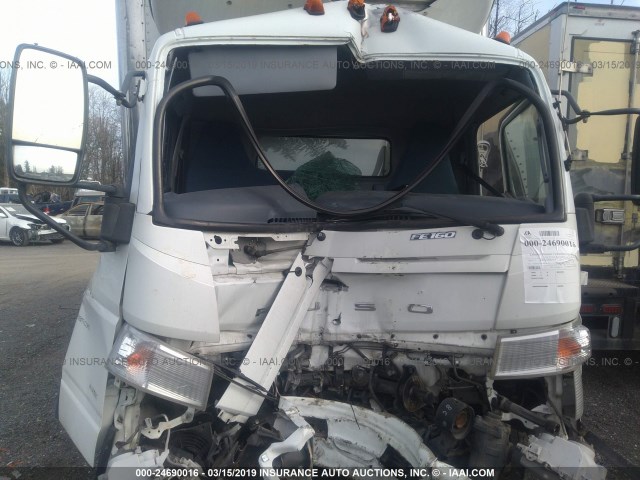 JL6BNC1A5DK001018 - 2013 MITSUBISHI FUSO TRUCK FE FEC72S WHITE photo 6