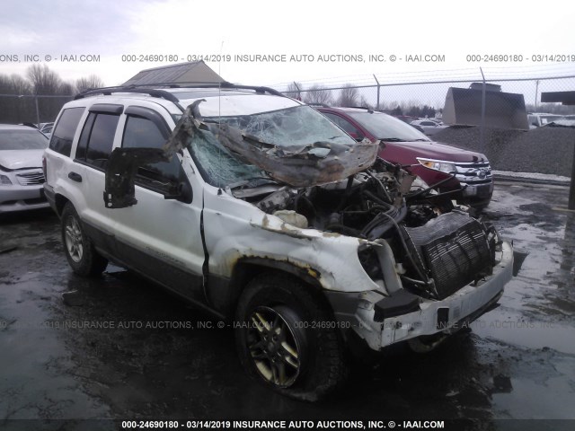 1J4GW48S54C264016 - 2004 JEEP GRAND CHEROKEE LAREDO/COLUMBIA/FREEDOM 白色 照片 1