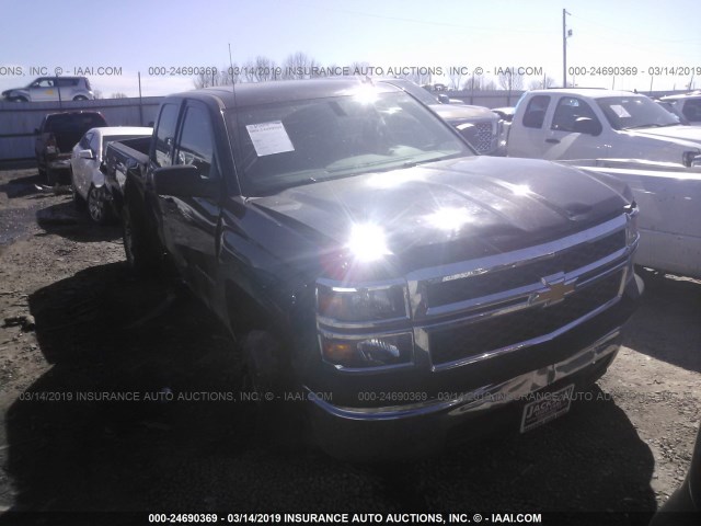 1GCRCPEH0EZ332187 - 2014 CHEVROLET SILVERADO C1500 BLACK photo 1