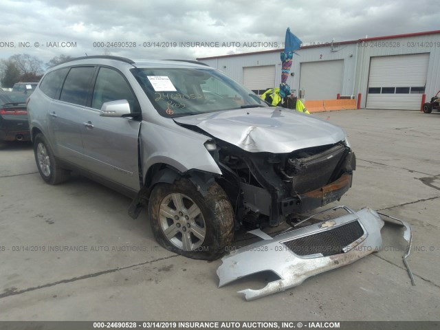 1GNER23D99S129997 - 2009 CHEVROLET TRAVERSE LT SILVER photo 1