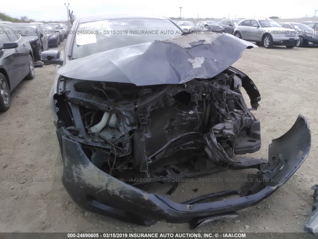 1HGCR2F87DA053405 - 2013 HONDA ACCORD GRAY photo 6