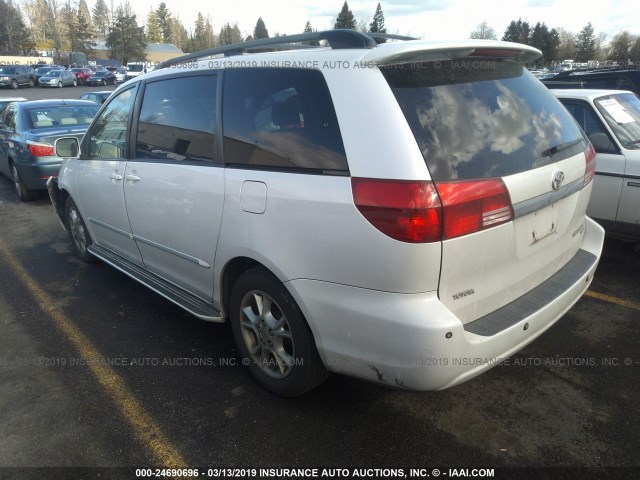 5TDZA22C14S184035 - 2004 TOYOTA SIENNA XLE/XLE LIMITED WHITE photo 3