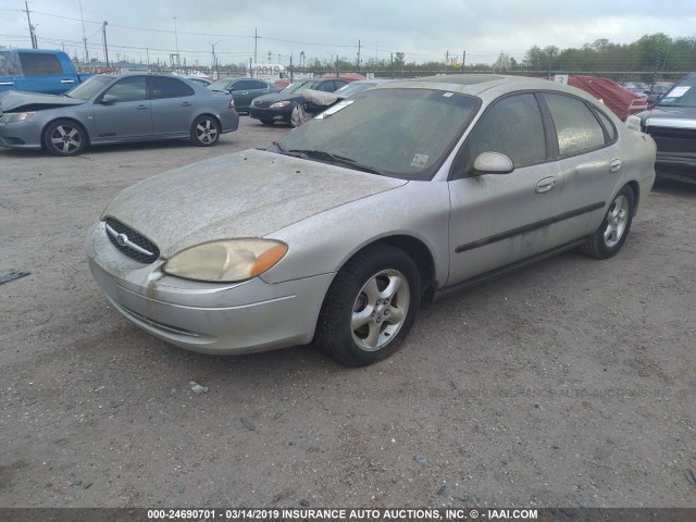 1FAFP55U51A183556 - 2001 FORD TAURUS SES SILVER photo 2