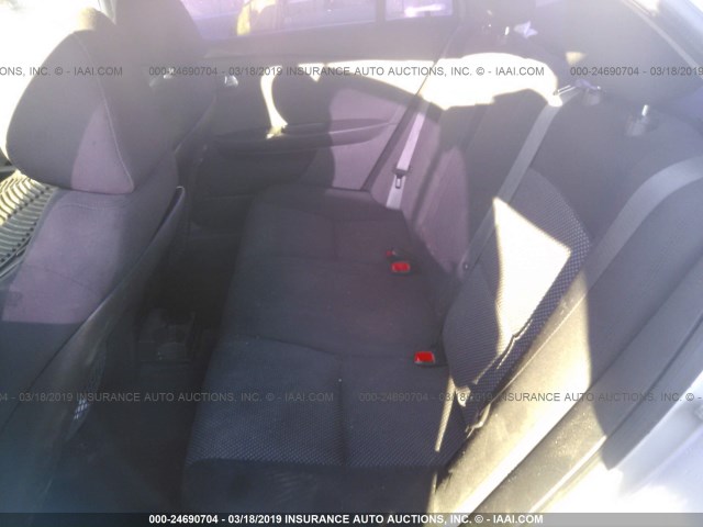 1G1ZC5EU1BF329032 - 2011 CHEVROLET MALIBU 1LT 银色 照片 8