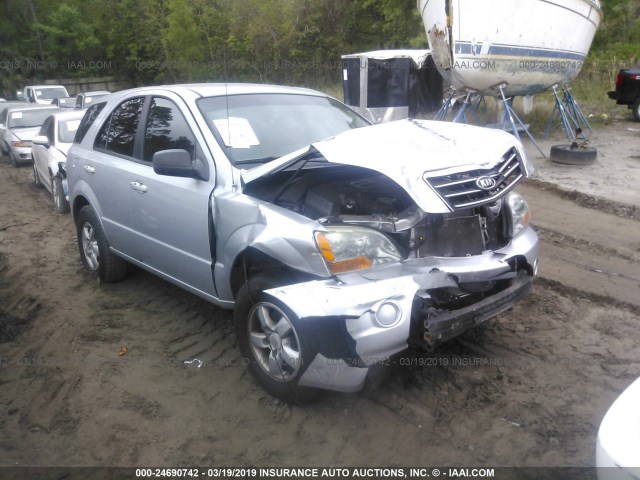 KNDJD736875680339 - 2007 KIA SORENTO EX/LX SILVER photo 1