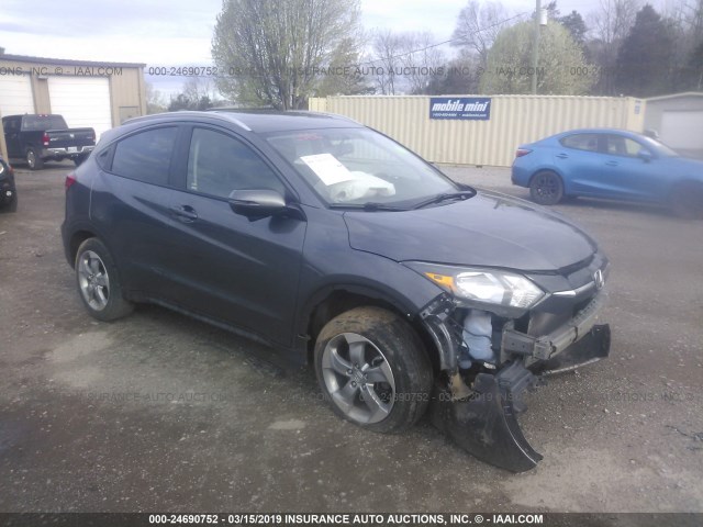 3CZRU6H76HM702973 - 2017 HONDA HR-V EXL GRAY photo 1