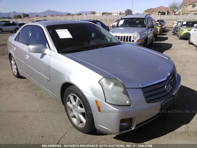 1G6DP567350106080 - 2005 CADILLAC CTS HI FEATURE V6 SILVER photo 1