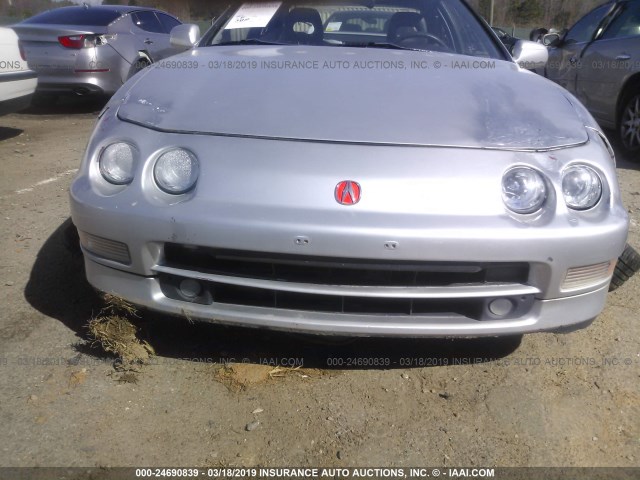 JH4DC446XVS013914 - 1997 ACURA INTEGRA GS/LS SILVER photo 6