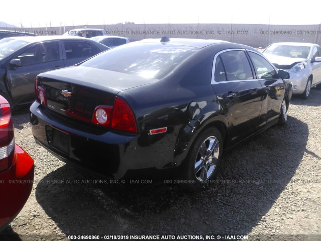 1G1ZB5E00CF184275 - 2012 CHEVROLET MALIBU LS BLACK photo 4