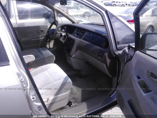 JHMRA1864VC014667 - 1997 HONDA ODYSSEY LX SILVER photo 5