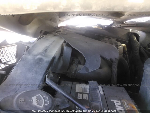 2GCEC19V451307894 - 2005 CHEVROLET SILVERADO C1500 SILVER photo 10